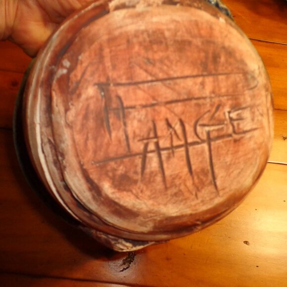 New Pottery Bowl Blues/Browns - Picture 3 of 8